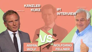 Armin Wolf vs. Wolfgang Fellner: Sebastian Kurz im Interview