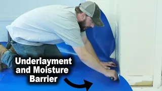 How to Install Sentinel Protect Plus Underlayment and Moisture Barrier | The Fixer Clips