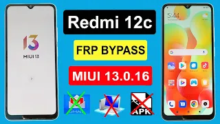 Redmi 12c Frp Bypass MIUI 13 Without Pc✅ Redmi 12c MIUI 13 Frp Unlock✅ Redmi 12c Google Lock Remove✅