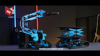 2.4G DIY Toys Transform Educational Mechanical Car Metal Robotic Arm RC Robot Kit K1 K2