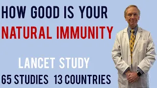 Natural Immunity Protection 65 Studies from 13 Countries / How Much Are You Protected?