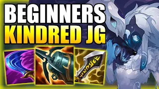 HOW TO PLAY KINDRED JUNGLE FOR BEGINNERS IN-DEPTH GUIDE S13! - Best Build/Runes S+ League of Legends