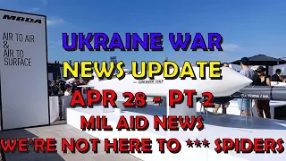 Ukraine War Update NEWS (20240428b): Military Aid News