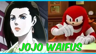 Knuckles rates all JoJo waifus