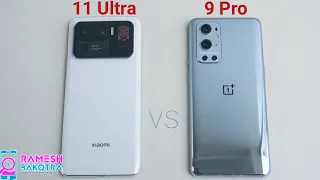 Mi 11 Ultra vs OnePlus 9 Pro Speed Test and Camera Comparison