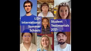 UZH International Summer Schools 2021 - Testimonials