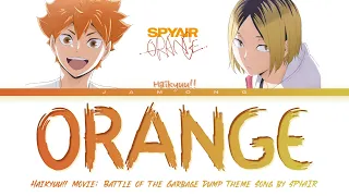 Haikyuu!! Movie: Battle of the Garbage Dump Theme Song FULL "Orange" by SPYAIR (Lyrics)