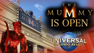 Revenge of the Mummy the ride reopening day !!!! Universal studios Orlando 2022