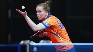 Li Qian (POL) vs Britt Eerland (NED) | WT | European Championships Highlights