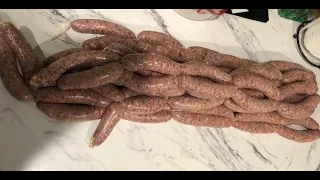 How to Tie Bratwurst/Sausage Links