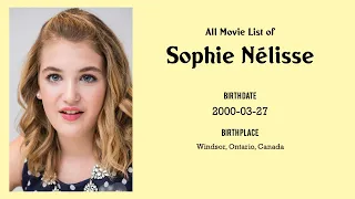 Sophie Nélisse Movies list Sophie Nélisse| Filmography of Sophie Nélisse