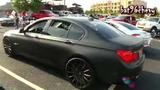 FLAT BLACK BMW 760i on 22" CONCAVE Forgiatos - 1080p HD