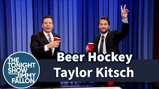 Beer Hockey with Taylor Kitsch