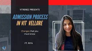 Admission Process in VIT : Part - 1 || VITEEE
