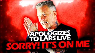 JAMES HETFIELD FORGETS LYRICS AND INCREDIBLY MESSES UP SONG LIVE (RARE) #METALLICA