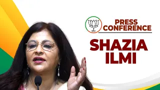 LIVE: BJP Leader Shazia Ilmi Addresses Press Conference | Swati Maliwal | Arvind Kejriwal | AAP