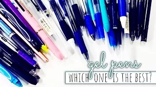 Gel Pens Review | The BEST?