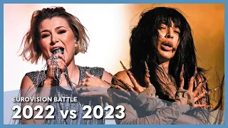 Eurovision Battle - 2022 vs 2023