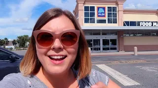 First Time Shopping at ALDI Grocery Store