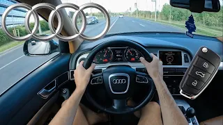 2009 Audi A6 C6 Avant (2.0 TDI Multitronic 170 hp) | POV Test Drive and Acceleration by AutoPOV