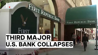 First Republic Bank Collapses, Third Major US Bank to Crash as JPMorgan Acquires Bank’s Assets