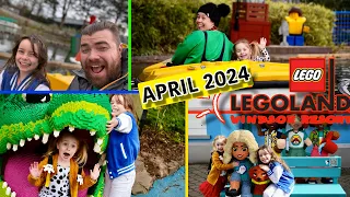 Legoland Windsor Resort | Day Trip | March 2024 | Early Easter Holidays | Park Just Opened