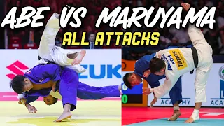 阿部一二三　丸山城志郎　全試合　全攻撃 ABE vs MARUYAMA JUDO - All Attacks from All Matches