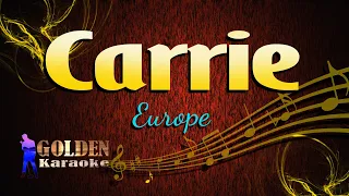 Carrie - Europe ( KARAOKE VERSION )