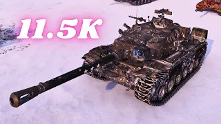 T110E4 - 11.5K Damage World of Tanks Replays
