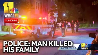 Police: Man kills family before turning gun on himself