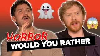 Rupert Grint and Ben Aldridge Play Would You Rather: Horror Edition