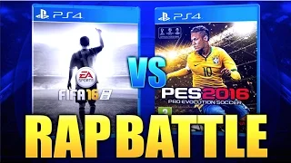 FIFA 16 VS PES 2016 | THE ULTIMATE RAP BATTLE #1