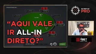 Enfrentando um RAISE pré-flop: quando fazer a 3BET? | Cortes do NA MIRA DO PRO