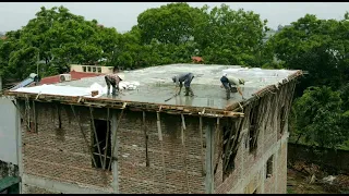 ✋How we built the cheapest house in the world - How to use steel on a concrete roof