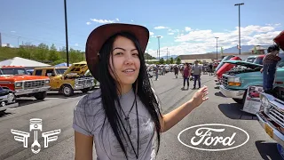 A Walk Around the Biggest Ford Truck Show in Tennessee | F100 Grand National Reunion