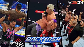 WWE Backlash 2024 Full Show Highlights | WWE 2K24 Simulation
