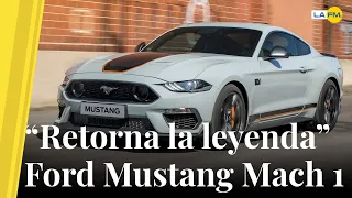 Conoce el lanzamiento más reciente de Ford, el regreso de una leyenda, el nuevo Ford Mustang Mach 1