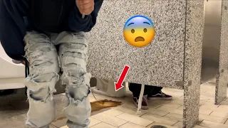 Fake Poop Prank In Public Bathrooms! (Crazy Reactions)