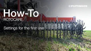 How-To: ROTOCARE rotaryhoe first use | PÖTTINGER
