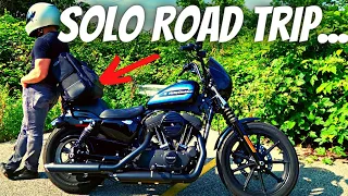 SOLO Road Trip on the Harley Sportster...