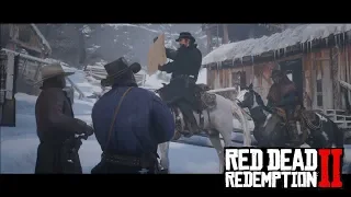 Red Dead Redemption 2-Нападение на лагерь