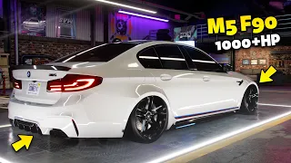 Need for Speed Heat - 1000HP BMW M5 F90 Customization | Real Engine & Sound