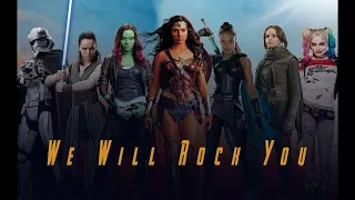 We will rock you(warrior women's tribute)...