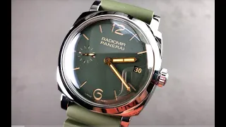 Panerai Radiomir 1940 3 Day PAM 736 GREEN Dial Panerai Watch Review