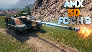 AMX 50 Foch B • ВСЁ ПО БАРАБАНУ • WoT Gameplay
