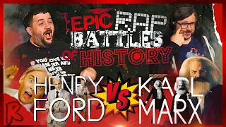 Henry Ford vs Karl Marx. Epic Rap Battles Of History - @ERB | RENEGADES REACT