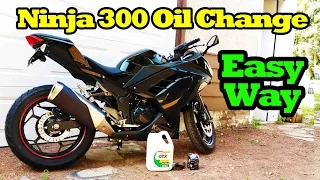 Kawasaki Ninja 300 Oil Change