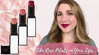 TOM FORD SATIN MATTE ROSE LIPSTICKS | Swatches & Comparisons