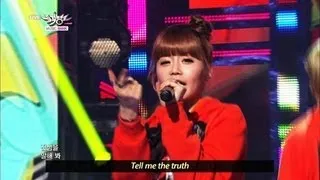 [Music Bank w/ Eng Lyrics] D-UNIT - Face To Face (2013.04.06)