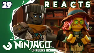 NINJAGOCAST REACTS! Dragons Rising | Episode 29 "The Forest of Spirits" Reaction